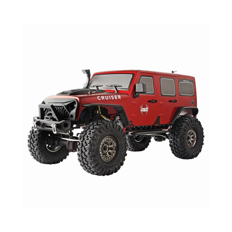 coche-crawler-rock-cruiser-110-rgt86100-r-v2-4x4-waterproof-rojo-rtr ROCK CRUISER CRAWLER CAR 1/10 RGT86100-R V2 4X4 À PROVA D'ÁGUA VERMELHO RTR - Image 1