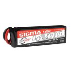 RC Plus - Li-Po Batterypack - Sigma 45C - 4200 mAh - 3S1P - 11.1V - XT-60