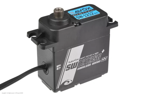 Savox - SW-1212SGB+ - Digital - Coreless Motor - Waterproof - Steel Gear