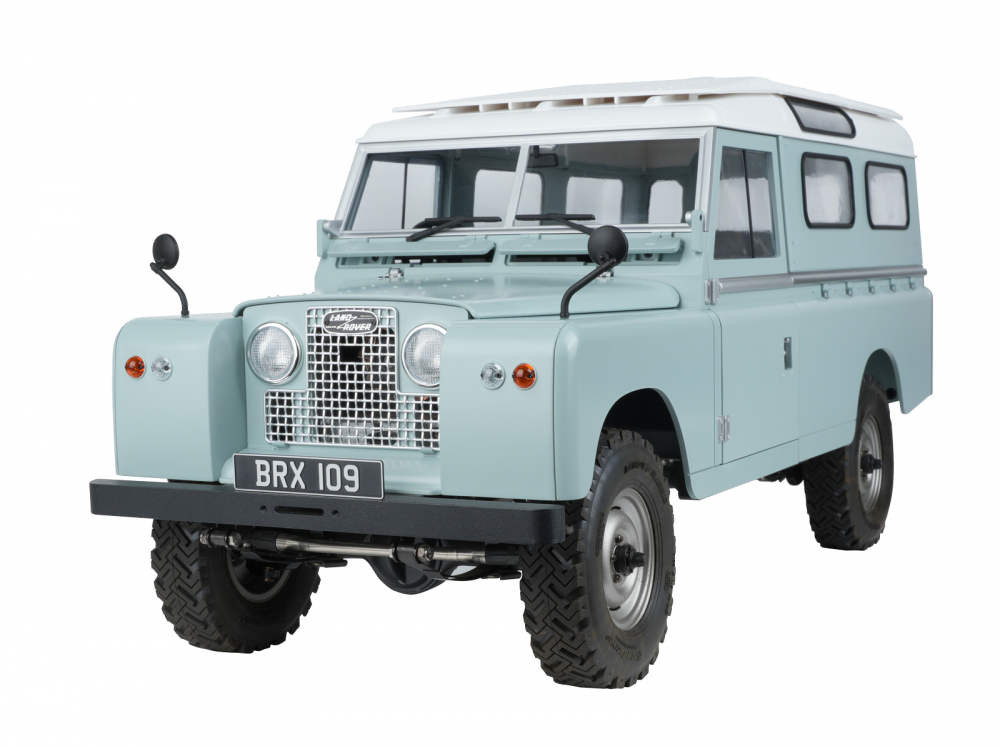 boom-racing-br8012 Land Rover® Series II 109 Hardtop 1/10 4WD Radio Control Car Kit for BRX02 109 Boom Racing - Image 1