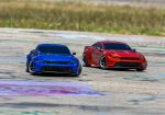 4-TEC Ford Mustang 1/10 DRIFT Brushed RED - Image 5