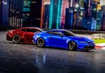 4-TEC Ford Mustang 1/10 DRIFT Brushed RED - Image 7