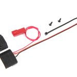 Conector de derivação de energia com plugue para sensor de tensão