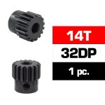 Pinhão 32DP - 14T - Aço HSS - Diâmetro 5,0mm