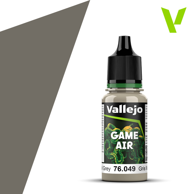 vallejo-game-air-76049-1 Vallejo Tinta Aerógrafo Game Air 17ml Stonewall Grey (76.049) - Image 1