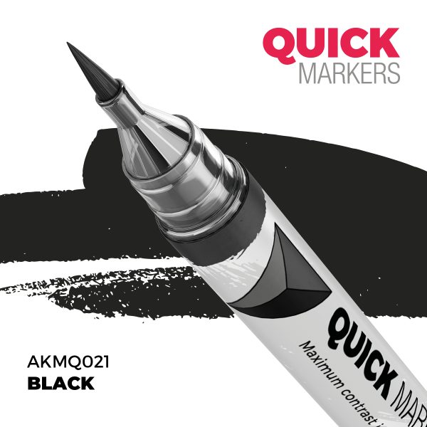 AKMQ021 - BLACK – QUICK MARKER