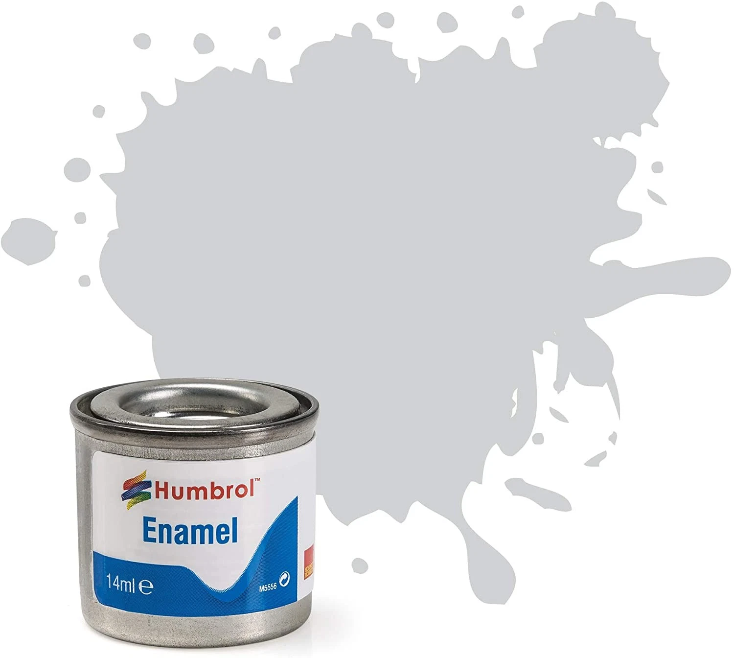 s-l1600 Humbrol Enamel Paint: 11 - Silver - Metallic - (14ml) - Image 1