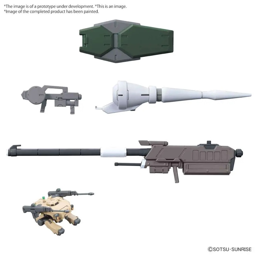 0 Option Parts Set 11 Smoothbore Gun For Barbatos - BANDAI - Image 1