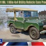 British FV18001 Mk.1 80in 4x4 Utility Vehicle Late