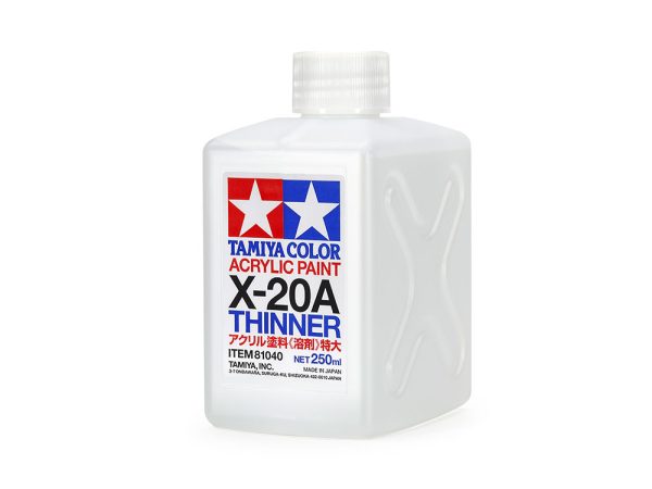 X-20A Acrylic Thinner 250ml