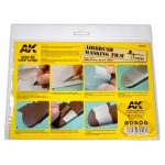 AK MASKING SHEET FOR AIRBRUSHING (2 A4 UNITS)
