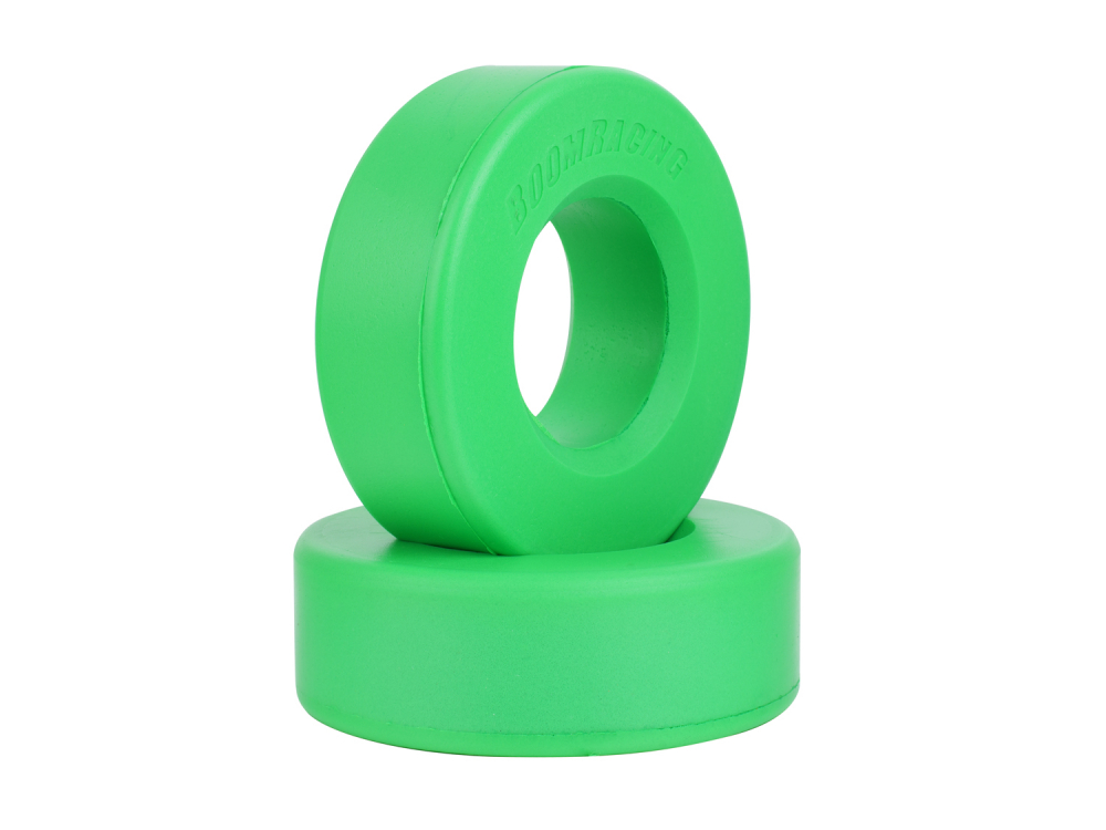 boom-racing-brrm19108m Boom Racing Rock Monster™ 1.9" Green Foam Insert 108x30mm / 4.25"x1.18" (2) - Image 1