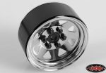 6 Lug Wagon 1.9 Steel Stamped Beadlock Wheels (Chrome) RC4WD