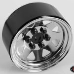 6 Lug Wagon 1.9 Steel Stamped Beadlock Wheels (Chrome) RC4WD