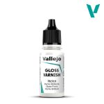 Vallejo Tinta Model Color 17ml Gloss Varnish (70.510)