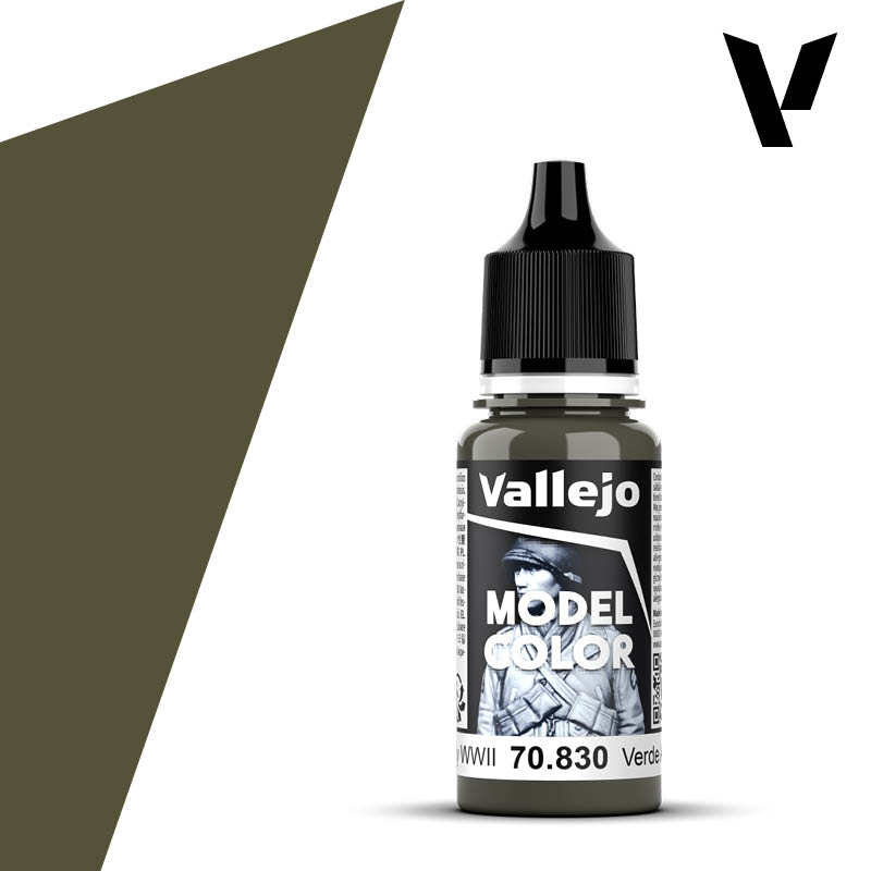 vallejo-model-color-70830-newIC Vallejo Tinta Model Color 17ml German Fieldgrey WWII (70.830) - Image 1