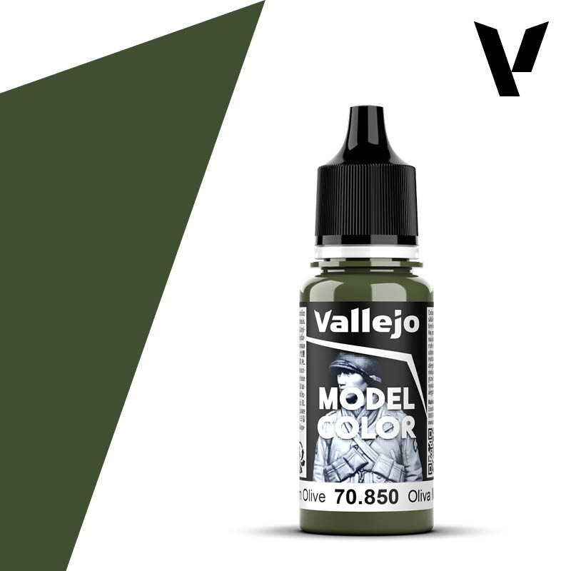 vallejo-model-color-70850-newIC Vallejo Tinta Model Color 17ml Medium Olive (70.850) - Image 1