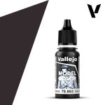 Vallejo Tinta Model Color 17ml  Gunmetal (70.863)