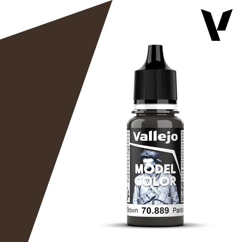 vallejo-model-color-70889-newIC Vallejo Tinta Model Color 17ml Olive Brown (70.889) - Image 1