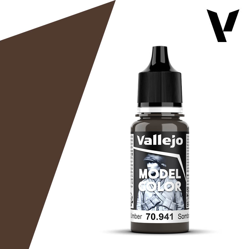 vallejo-model-color-70941-newIC Vallejo Tinta Model Color 17ml Burnt Umber (70.941) - Image 1