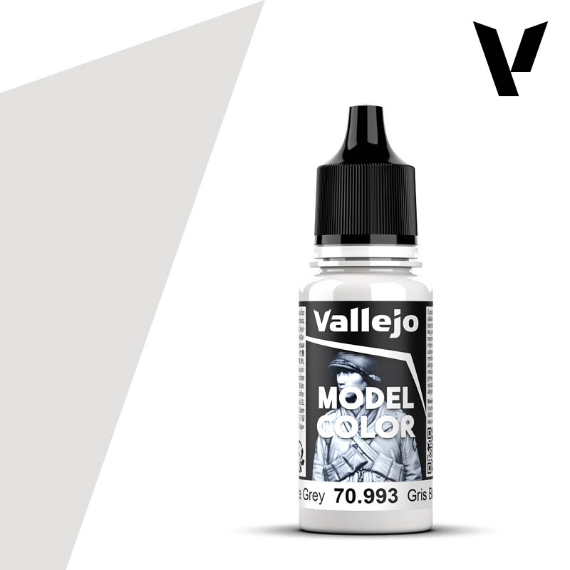 vallejo-model-color-70993-newIC Vallejo Tinta Model Color 17ml White Grey (70.993) - Image 1