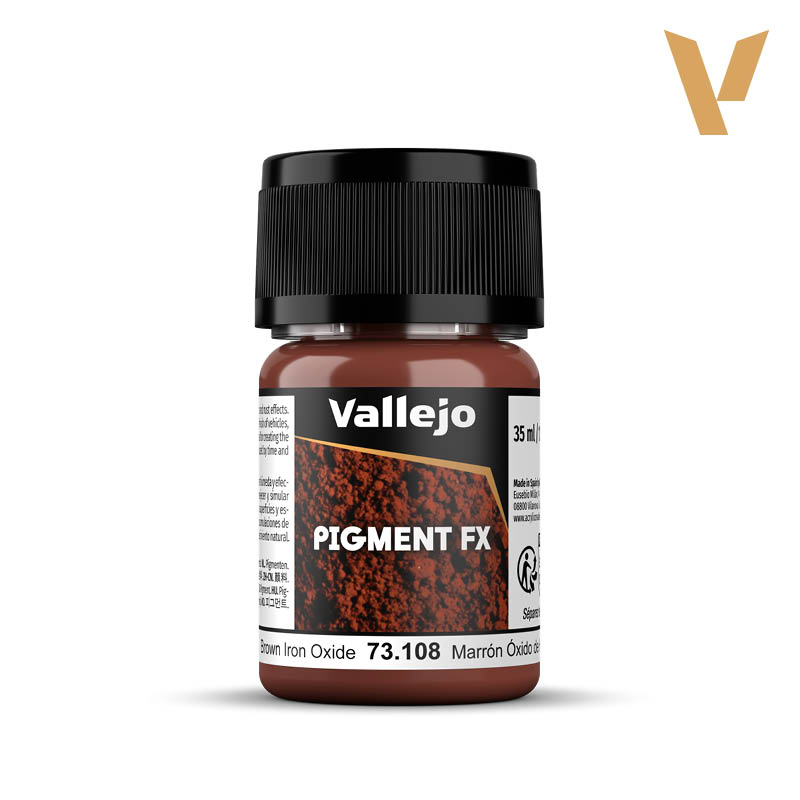 vallejo-pigment-fx-73108 73.108 Brown Iron Oxide - Image 1