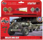 A55117A Hanging Gift Set - Willys MB Jeep