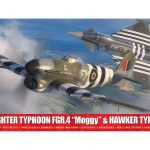 A40001 Eurofighter Typhoon FGR.4 "Moggy" e Hawker Typhoon Mk.IB - Pacote Duplo
