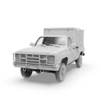 M1008 TROOP CARRIER WITH TARP 1/35 - Image 6