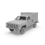 M1008 TROOP CARRIER WITH TARP 1/35 - Image 2