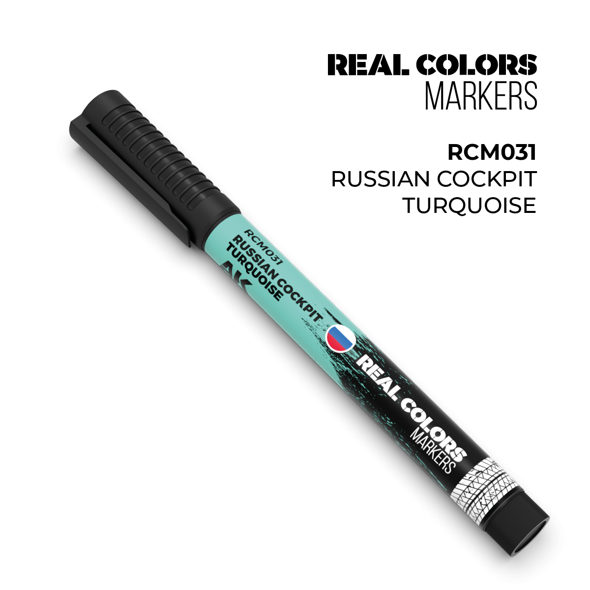 RCM031 RUSSIAN COCKPIT TURQUOISE – RC MARKER - Image 1