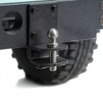 Boom Racing KUDU™ Steel Tow Ball & Jaw Pin Coupling Hitch with Drop Plate