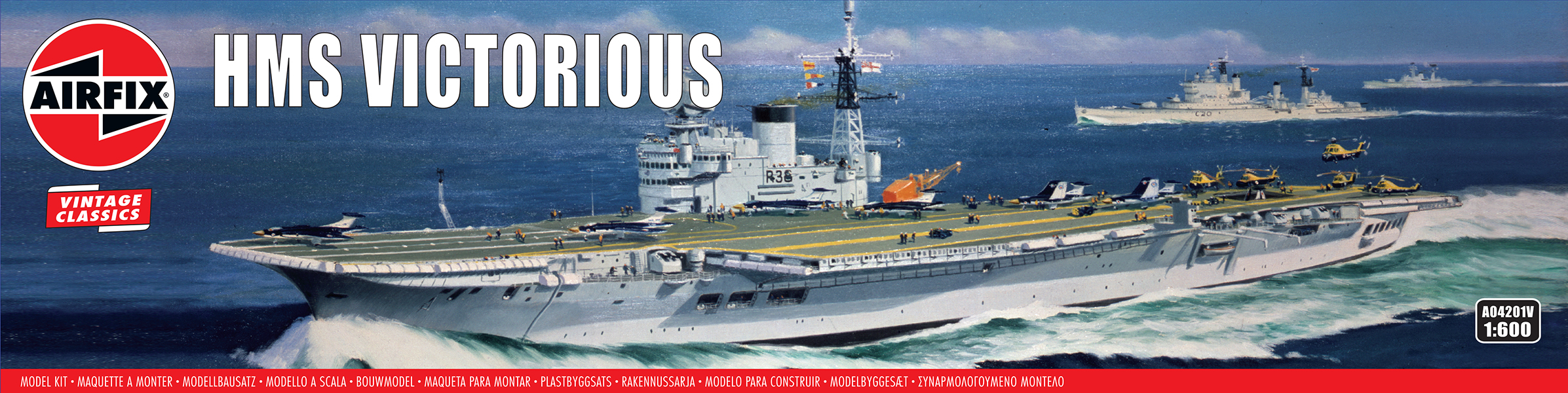A04201V-Vintage-Classic-HMS-VICTORIOUS-Size45_PRINTOUT A04201V HMS Victorious - Image 1