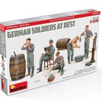 GERMAN SOLDIERS AT REST. SPECIAL EDITION 1:35
