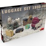 35582 - LUGGAGE SET 1930-40s 1:35