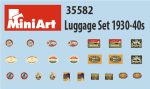 35582 - LUGGAGE SET 1930-40s 1:35 - Image 8