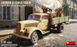 53055 - GERMAN 3T CARGO TRUCK WITH MG 151/20 DRILLING 1:35