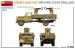 53055 - GERMAN 3T CARGO TRUCK WITH MG 151/20 DRILLING 1:35 - Image 5