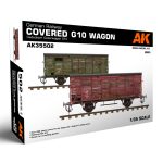 AK35502 - GERMAN RAILWAY COVERED G10 WAGON GEDECKTER GÜTERWAGEN G10 1/35
