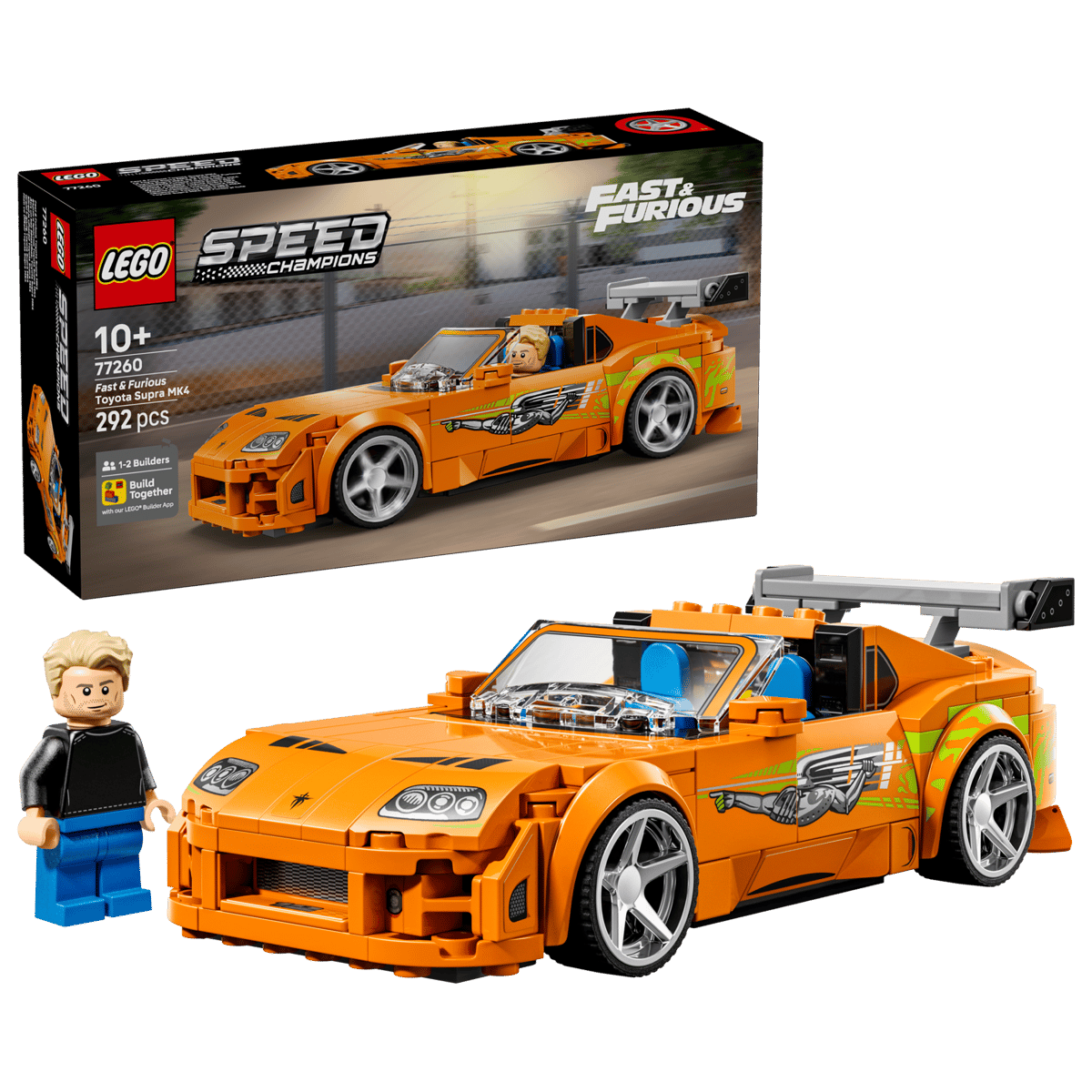 bltab8874e11ad4b2db-77260_boxprod_v29 Speed Champions - Velocidade Furiosa – Toyota Supra MK4 - Image 1