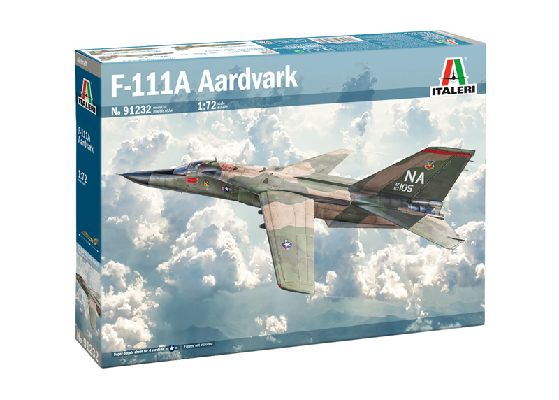 eEKpVazs7esjgjOSOHeCSaHEt8gwmDRv2K7Wfud2 91232 - Escala 1:72 - F-111A Aardvark - Image 1