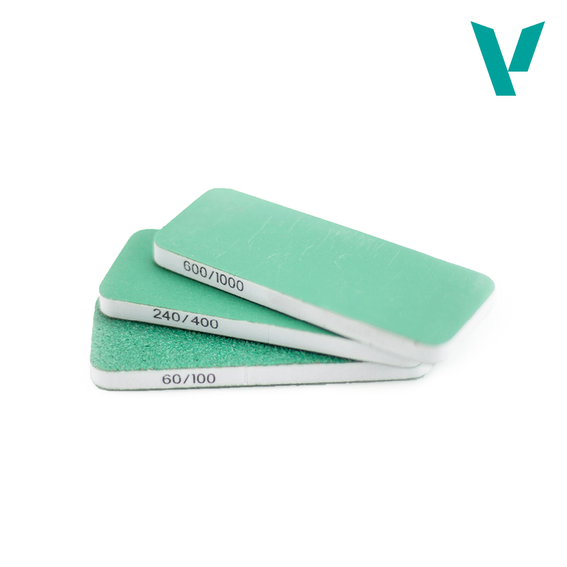vallejo-hobby-tools-set-of-3-flexi-sanders-dual-grit-80x30x6mm-T04003 T04003 Conjunto de 3 lixas flexíveis de dupla granulação (80x30x6 mm) - Image 1