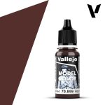 70.859 Black Red Tinta Model Color Vallejo