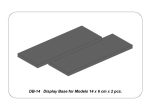 Aber DB14 - Display Base for Models 14 x 6 cm (2 pcs) - Image 8