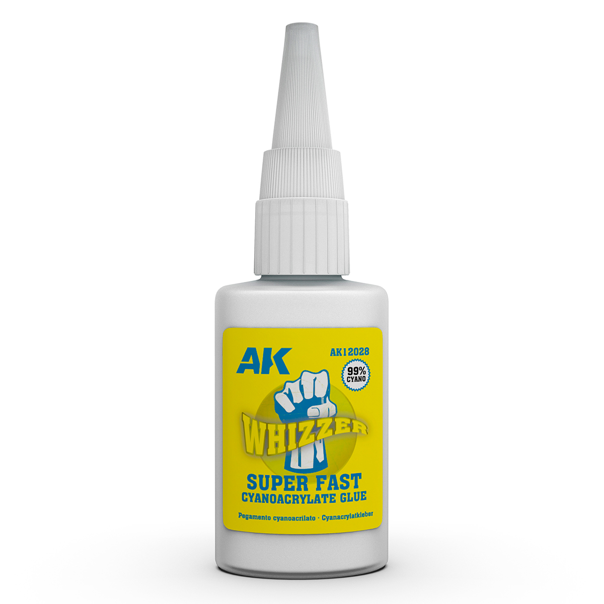 AK12028_ AK12028 - WHIZZER 20G “LOW DENSITY” – SUPER FAST CYANOCRYLATE GLUE - Image 1