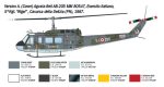 Italeri 2845 - Agusta-Bell AB-205 / Bell UH-1D - SAR (6 Decals Option) - Image 10