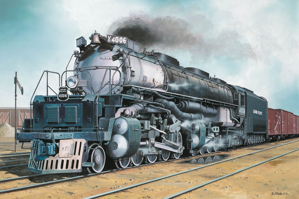 0 (1) Revell 02165 - Big Boy Locomotive - 1:87 - Image 1