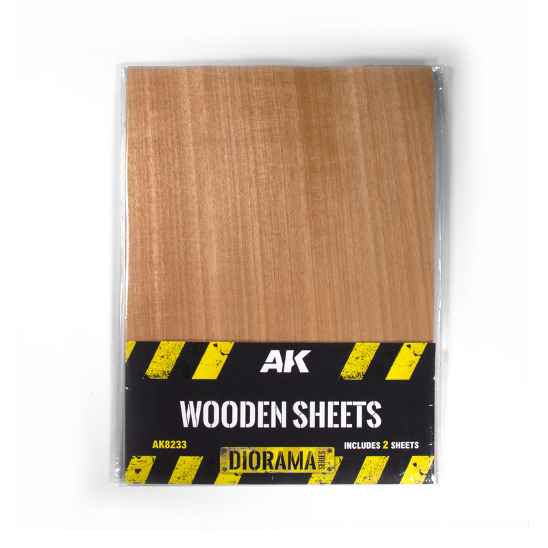 AK8233-1 AK8233 - WOODEN SHEETS (A4) - Image 1