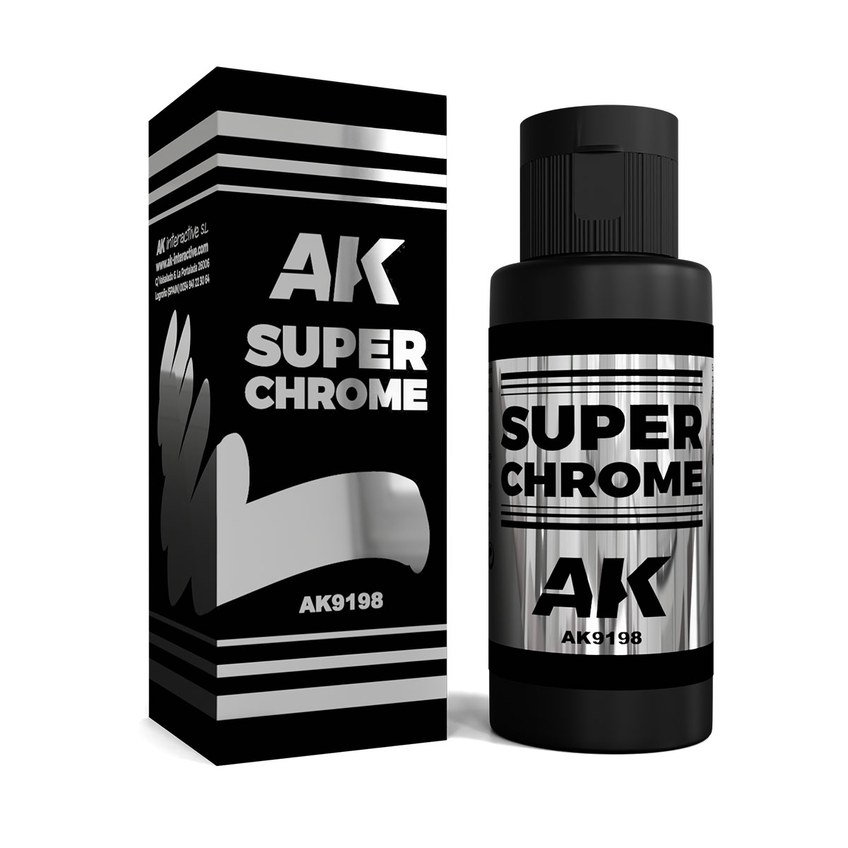 AK9198-2 AK9198 - SUPER CHROME 60ml - Image 1