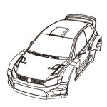 MJX VW Body Shell